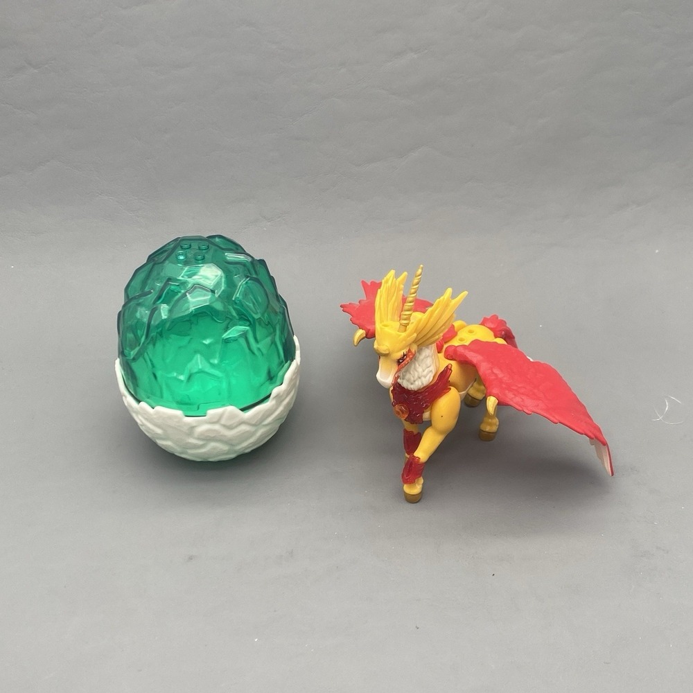 Mega Bloks Construx Crystal Creatures Rubywing Action Figure With Egg